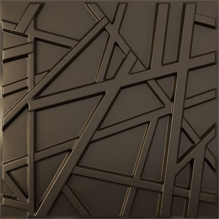 Ekena Millwork 19 5/8in. W x 19 5/8in. H Evergreen EnduraWall Decorative 3D Wall Panel Covers 2.67 Sq. Ft. WP20X20EGCDB